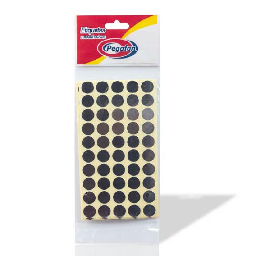 Etiqueta Adhesiva Pegafan Circular Plateado X 500 Und image number 0