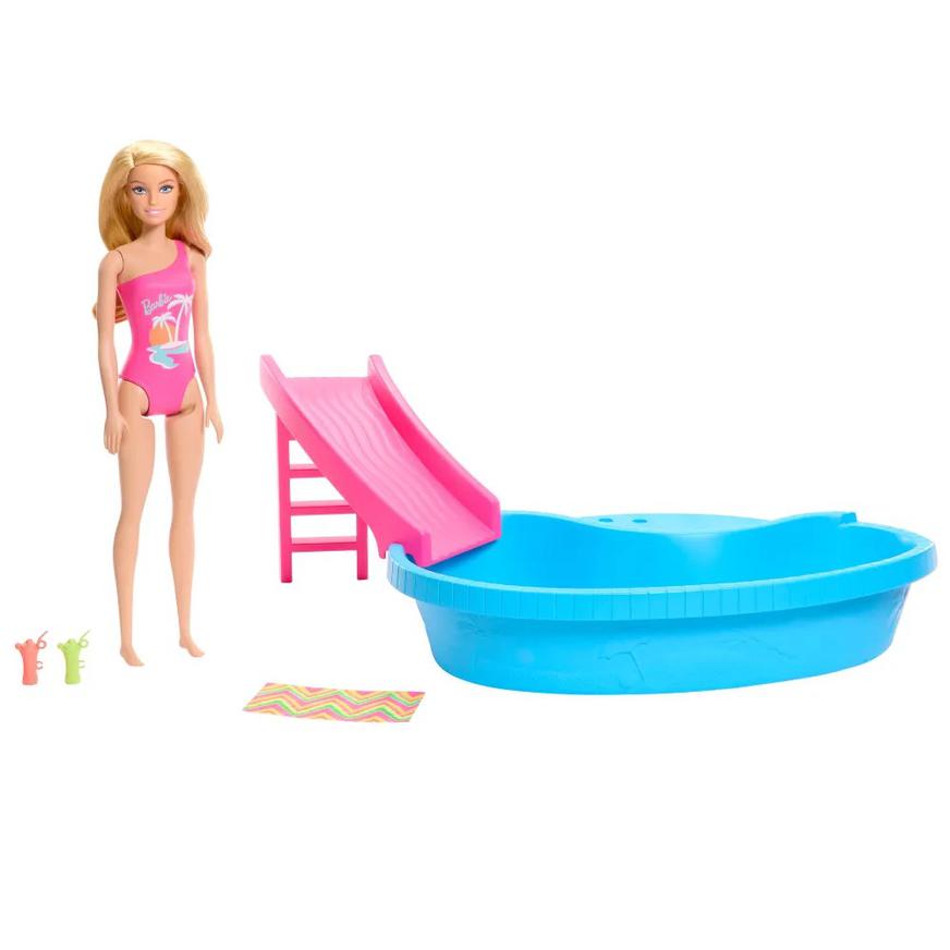 Mu&ntilde;eca Barbie Con Piscina image number 0