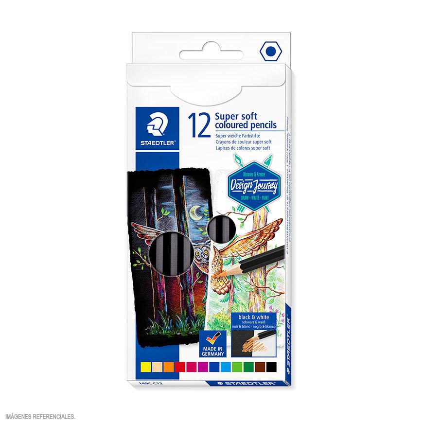Color Staedtler Super Soft Design Journey X 12 Und image number 0